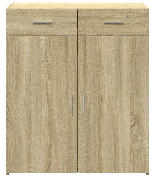 Příborník dub sonoma 80 x 42,5 x 93 cm kompozitní dřevo 3281471