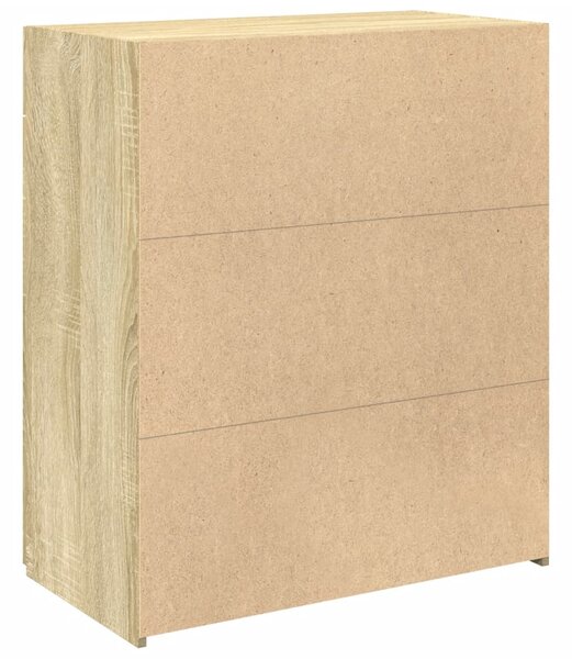 Příborník dub sonoma 80 x 42,5 x 93 cm kompozitní dřevo 3281471