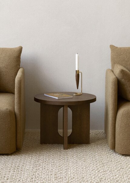 Audo Copenhagen Svícen Umanoff Polished Brass/Walnut MN188