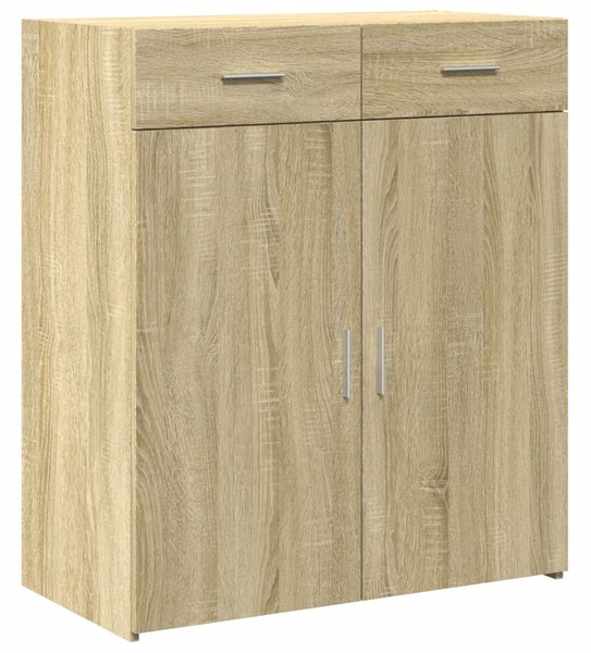 Příborník dub sonoma 80 x 42,5 x 93 cm kompozitní dřevo 3281471
