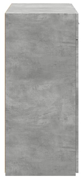 Příborník betonově šedý 80 x 42,5 x 93 cm kompozitní dřevo 3281472