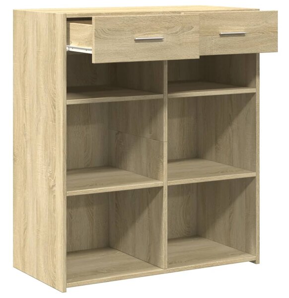 Příborník dub sonoma 80 x 42,5 x 93 cm kompozitní dřevo 3281478