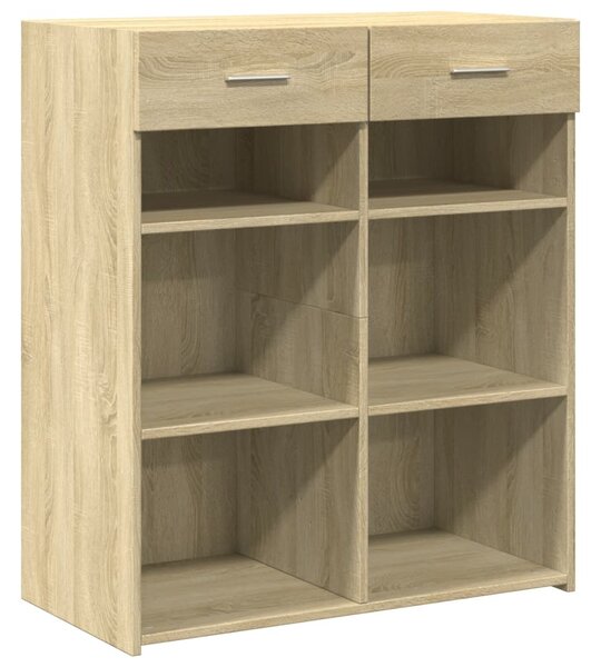 Příborník dub sonoma 80 x 42,5 x 93 cm kompozitní dřevo 3281478