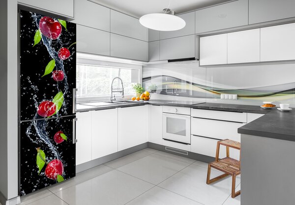Nálepka na ledničku do domu fototapeta Višně FridgeStick-70x190-f-51416889
