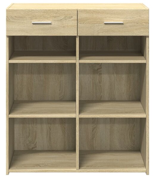 Příborník dub sonoma 80 x 42,5 x 93 cm kompozitní dřevo 3281478