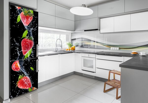 Nálepka na ledničku samolepící Jahody FridgeStick-70x190-f-51416797
