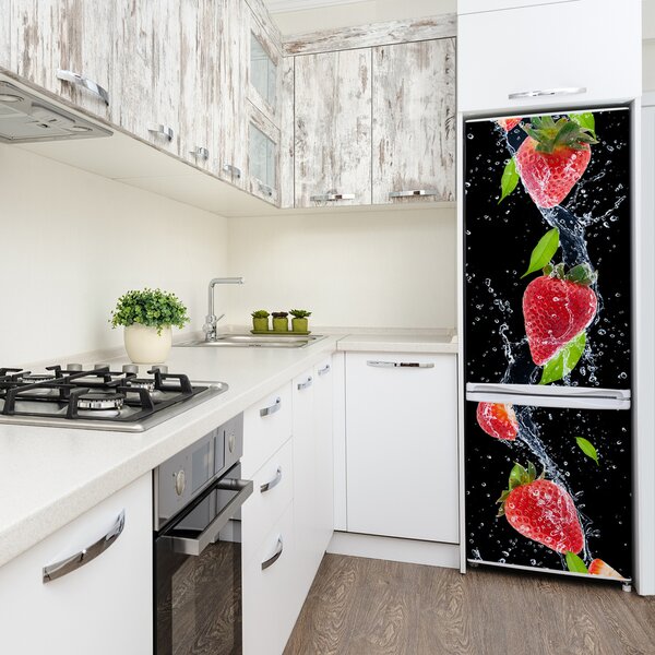 Nálepka na ledničku samolepící Jahody FridgeStick-70x190-f-51416797