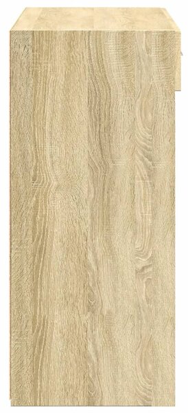 Příborník dub sonoma 80 x 42,5 x 93 cm kompozitní dřevo 3281478