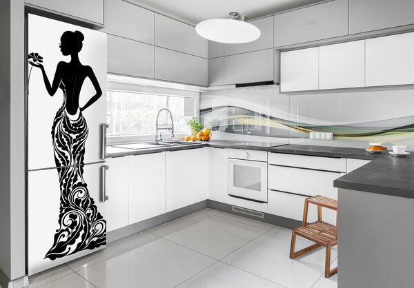 Nálepka fototapeta lednička Ilustrace moda FridgeStick-70x190-f-51466708