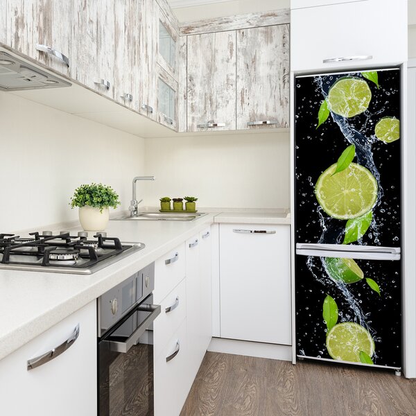 Nálepka na ledničku do domu fototapeta Limetky FridgeStick-70x190-f-51416948