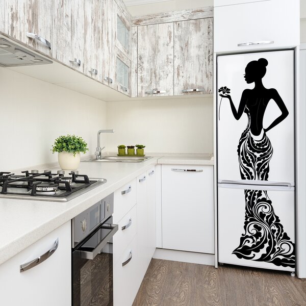 Nálepka fototapeta lednička Ilustrace moda FridgeStick-70x190-f-51466708