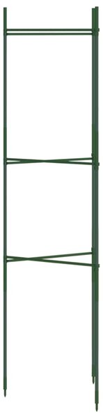 Podpěrné klece pro rajčata 4 ks 116 cm ocel a PP 3281483