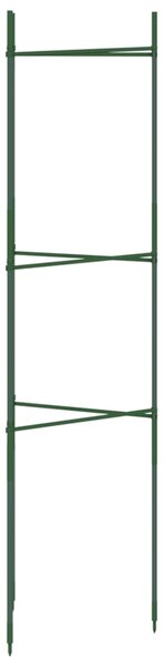Podpěrné klece pro rajčata 4 ks 116 cm ocel a PP 3281483