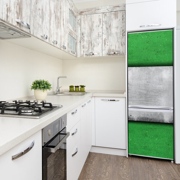 Foto tapeta na ledničku Zelená zeď FridgeStick-70x190-f-51823590