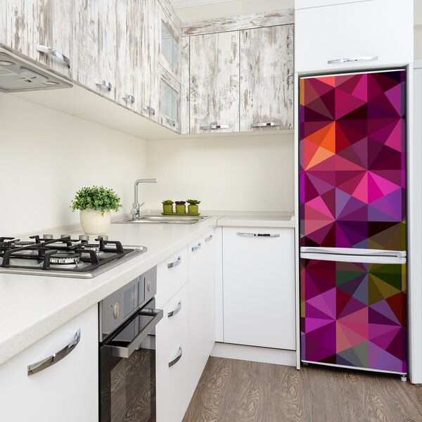 Nálepka fototapeta lednička Abstraktní vlny FridgeStick-70x190-f-52249720