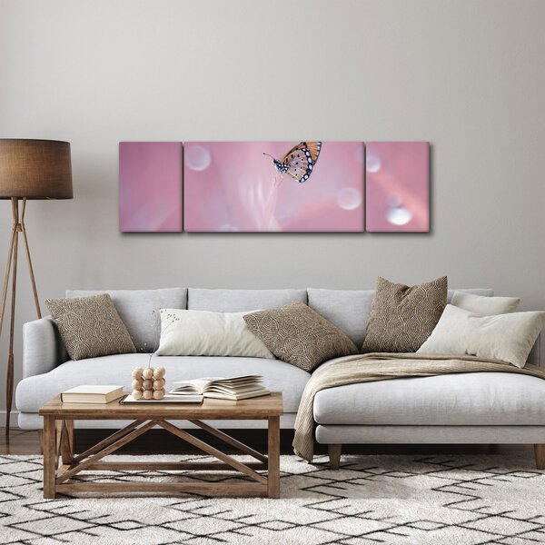 Obraz - Motýl (170x50 cm)