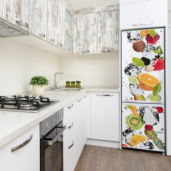 Nálepka na ledničku samolepící Ovoce a voda FridgeStick-70x190-f-52519180