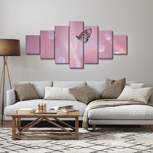 Obraz - Motýl (210x100 cm)