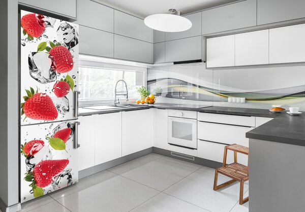 Nálepka na ledničku samolepící Jahody FridgeStick-70x190-f-52519190
