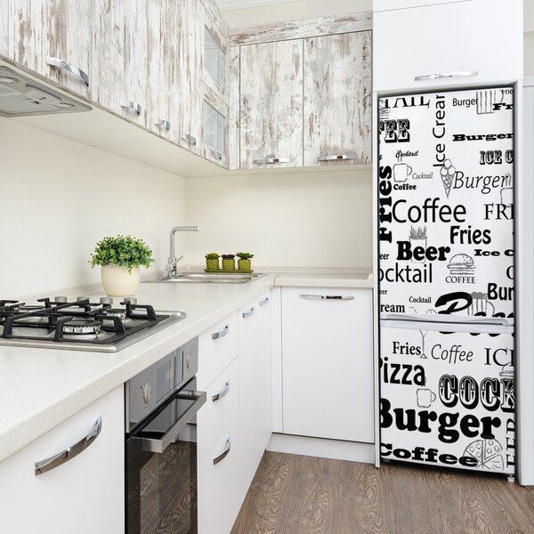 Tapeta lednička Menu restaurace FridgeStick-70x190-f-98559843