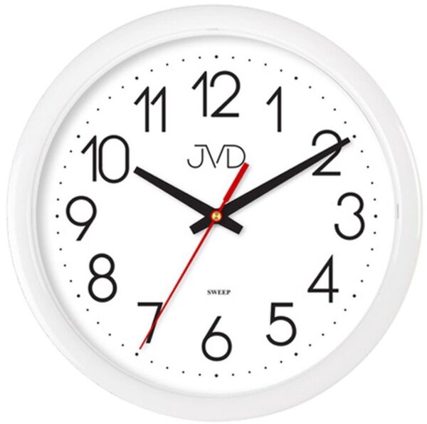 JVD H608.1 - Hodiny s plynulým chodem vteřinové ručky