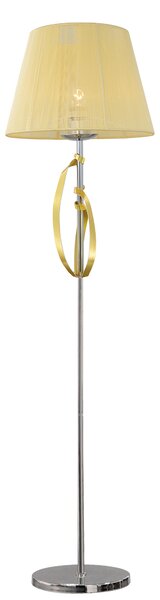 CLX Klasická stojací lampa RONALDO, 1xE27, 60W, zlatá 51-55088