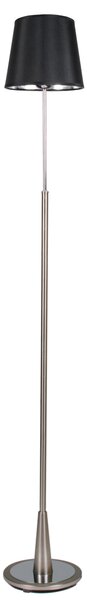 CLX Moderní stojací lampa RUVO DI PUGLIA, 1xE27, 60W, stříbrná 51-53619