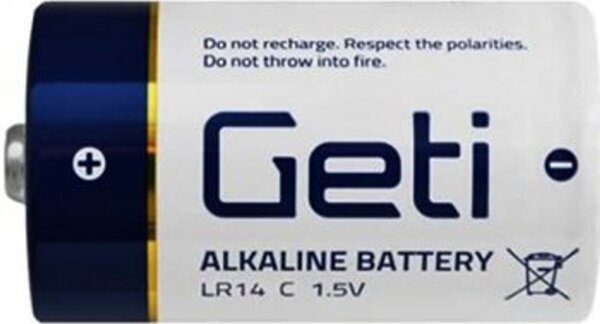 Baterie Geti LR14 - malý monočlánek