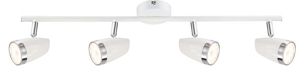 CLX Stropní moderní bodové LED osvětlení FANO, 4x4W, teplá bílá 94-44044