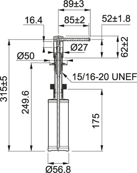 Franke Comfort dávkovač tekutin chrom 119.0584.065