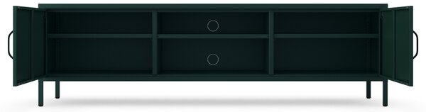 TV stolek XL ROSARIA 1700 x 400 x 500, lahvově zelený