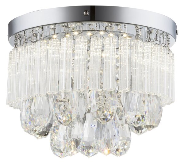 CLX LED moderní stropní osvětlení URBINO, 12W, denní bílá, 28cm, kulaté 98-44792