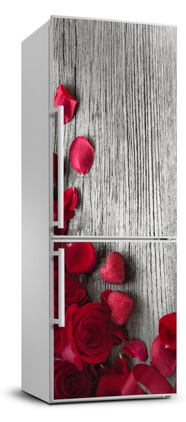 Nálepka na ledničku Červené růže FridgeStick-70x190-f-99989329