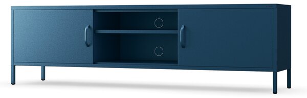TV stolek XL ROSARIA 1700 x 400 x 500, tmavě modry