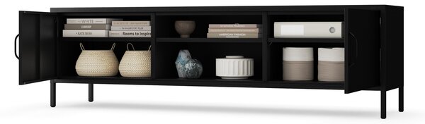 TV stolek XL ROSARIA 1700 x 400 x 500, černý