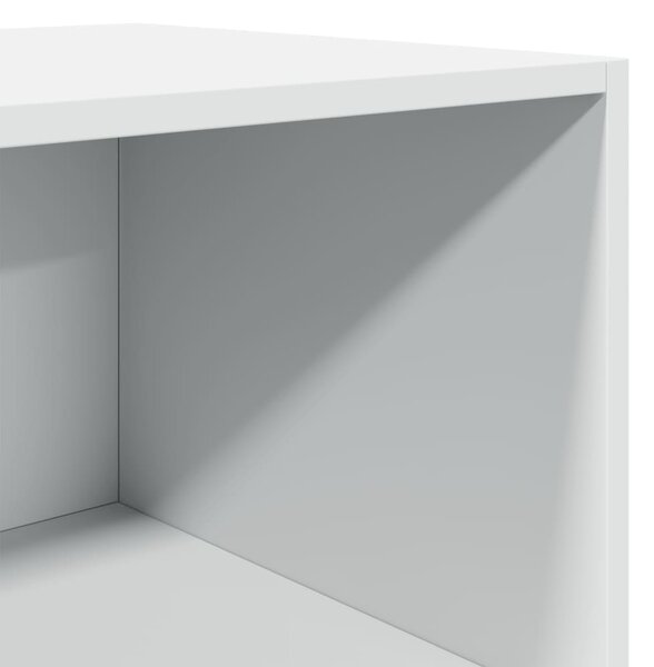 Skříň highboard bílá 40 x 41 x 185 cm kompozitní dřevo 3281666