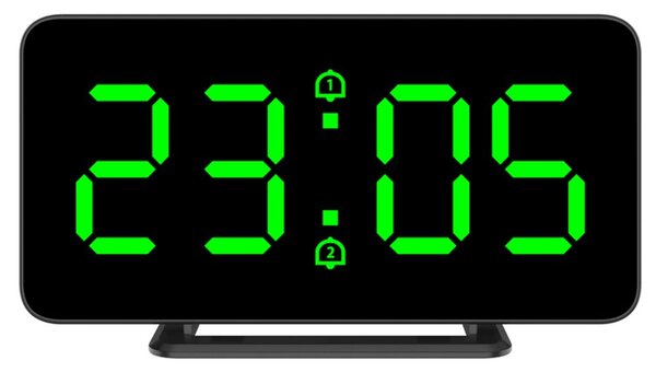 JVD SB3216.1 - Stále svítící budík včetně síťového adaptéru