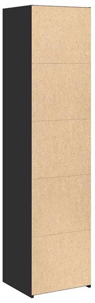 Skříň highboard černá 45 x 41 x 185 cm kompozitní dřevo 3281674