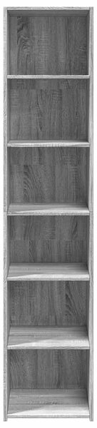 Skříň highboard šedá sonoma 40 x 41 x 185 cm kompozitní dřevo 3281671