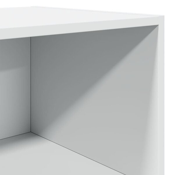 Skříň highboard bílá 45 x 41 x 185 cm kompozitní dřevo 3281673