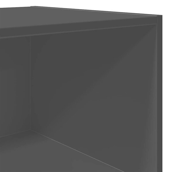Skříň highboard černá 45 x 41 x 185 cm kompozitní dřevo 3281674