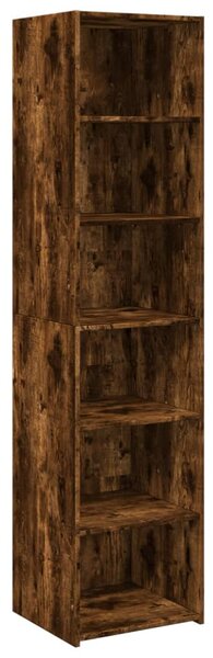 Skříň highboard kouřový dub 45 x 41 x 185 cm kompozitní dřevo 3281677