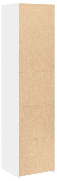 Skříň highboard bílá 45 x 41 x 185 cm kompozitní dřevo 3281673