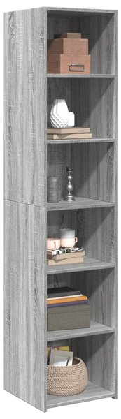 Skříň highboard šedá sonoma 40 x 41 x 185 cm kompozitní dřevo 3281671