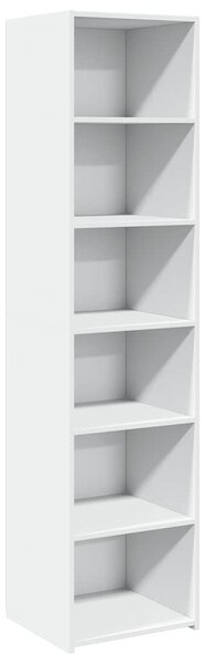 Skříň highboard bílá 45 x 41 x 185 cm kompozitní dřevo 3281673