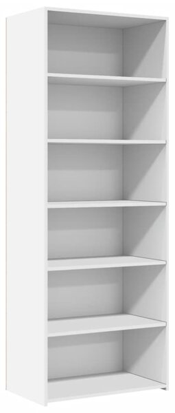 Skříň highboard bílá 70 x 41 x 185 cm kompozitní dřevo 3281687
