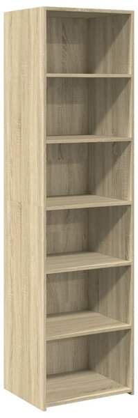 Skříň highboard dub sonoma 50 x 41 x 185 cm kompozitní dřevo 3281682