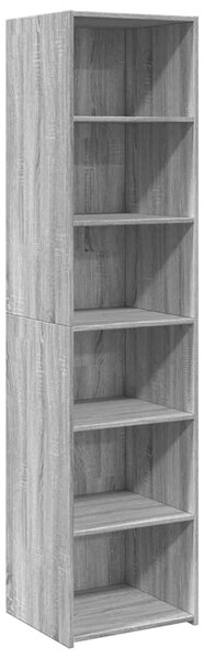 Skříň highboard šedá sonoma 45 x 41 x 185 cm kompozitní dřevo 3281678