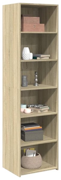 Skříň highboard dub sonoma 50 x 41 x 185 cm kompozitní dřevo 3281682