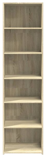 Skříň highboard dub sonoma 50 x 41 x 185 cm kompozitní dřevo 3281682